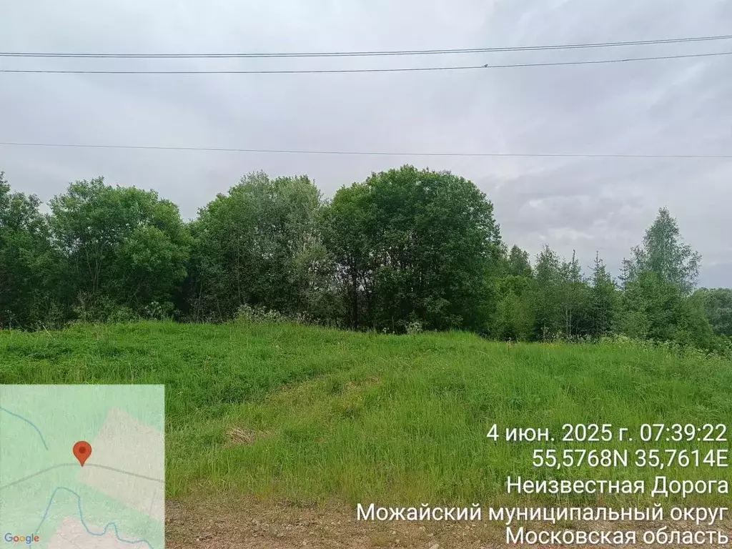 Участок в Московская область, Можайский муниципальный округ, д. ... - Фото 0