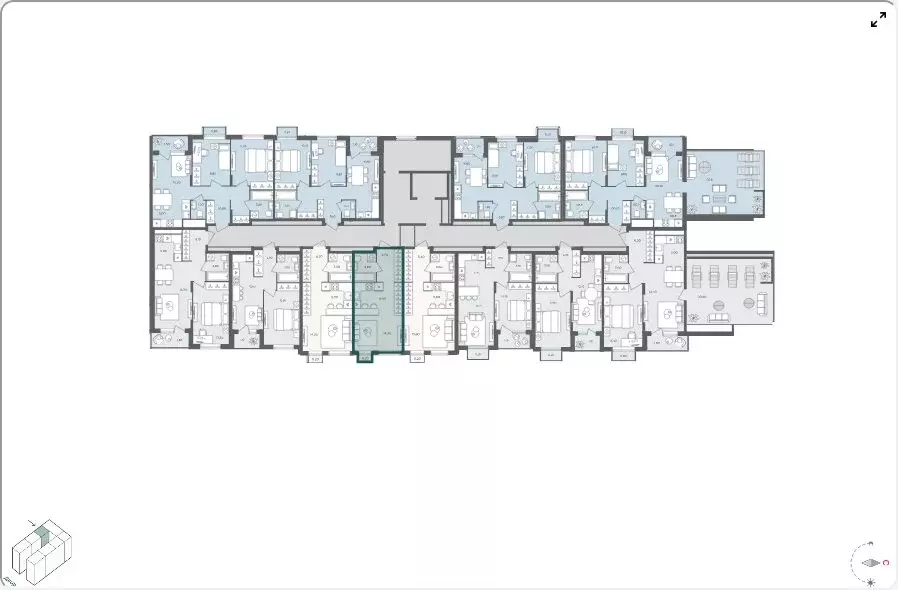 Квартира-студия: село Перхушково, микрорайон Равновесие, 4 (27.8 м) - Фото 2