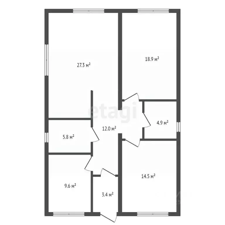 Дом в Воронежская область, Новоусманский район, с. Бабяково Майская ... - Фото 2