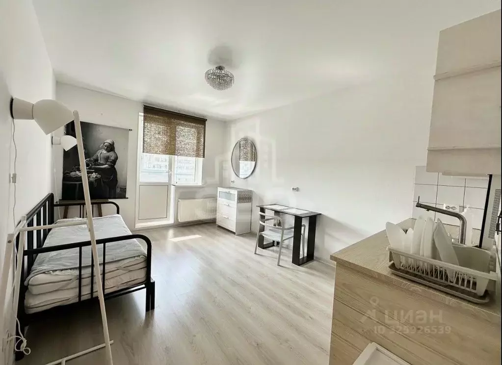 Студия Санкт-Петербург Парашютная ул., 42к1 (26.0 м) - Фото 2