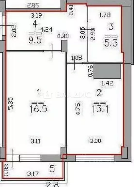 1-к кв. Нижегородская область, Нижний Новгород Краснозвездная ул., 7 ... - Фото 2