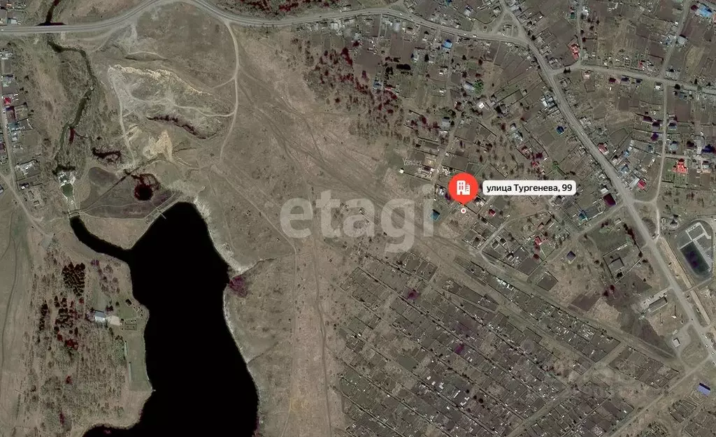 Участок в Кемеровская область, Юрга ул. Тургенева, 99 (14.24 сот.) - Фото 2