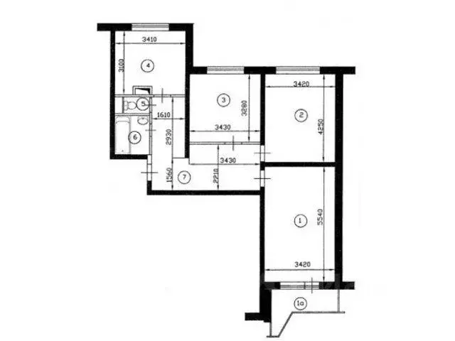 3-к кв. Москва ул. Твардовского, 9К1 (78.0 м) - Фото 1