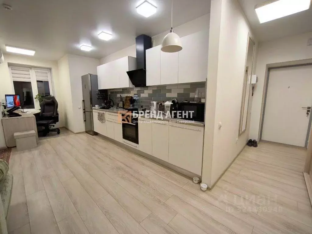 Студия Белгородская область, Белгород ул. Семейная, 13 (31.2 м) - Фото 2