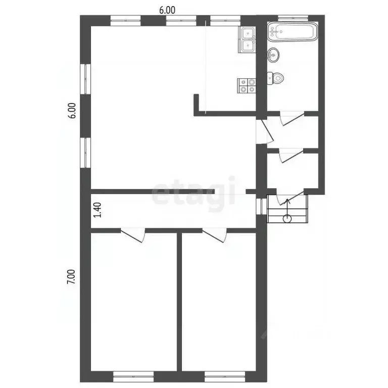 Дом в Самарская область, Самара Стандартная ул., 55А (138 м) - Фото 2