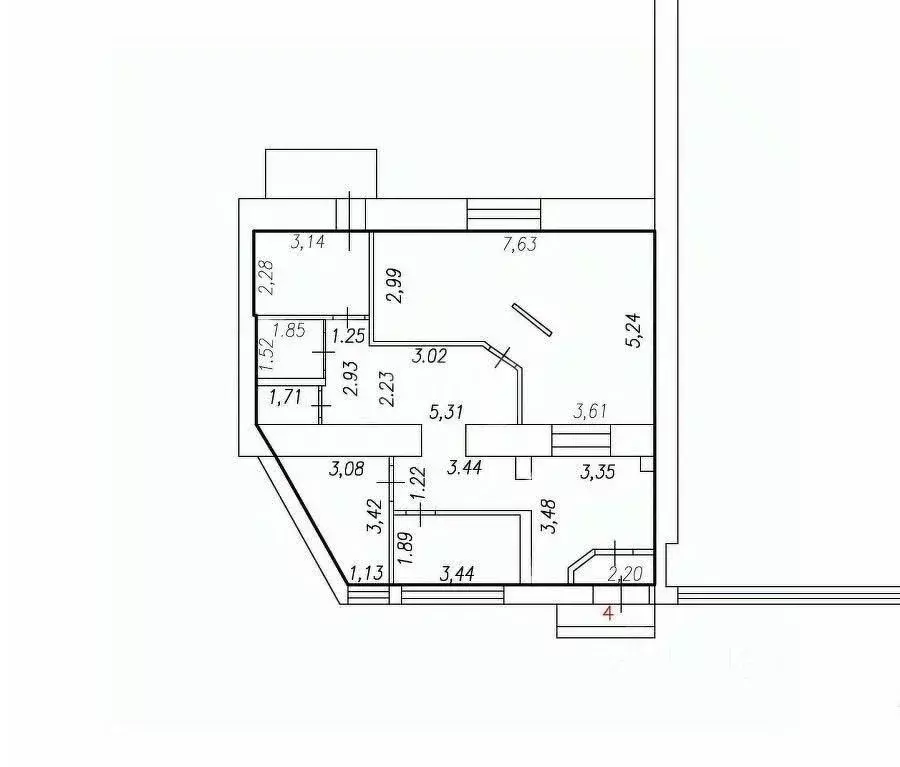Помещение свободного назначения в Кемеровская область, Новокузнецк ... - Фото 2