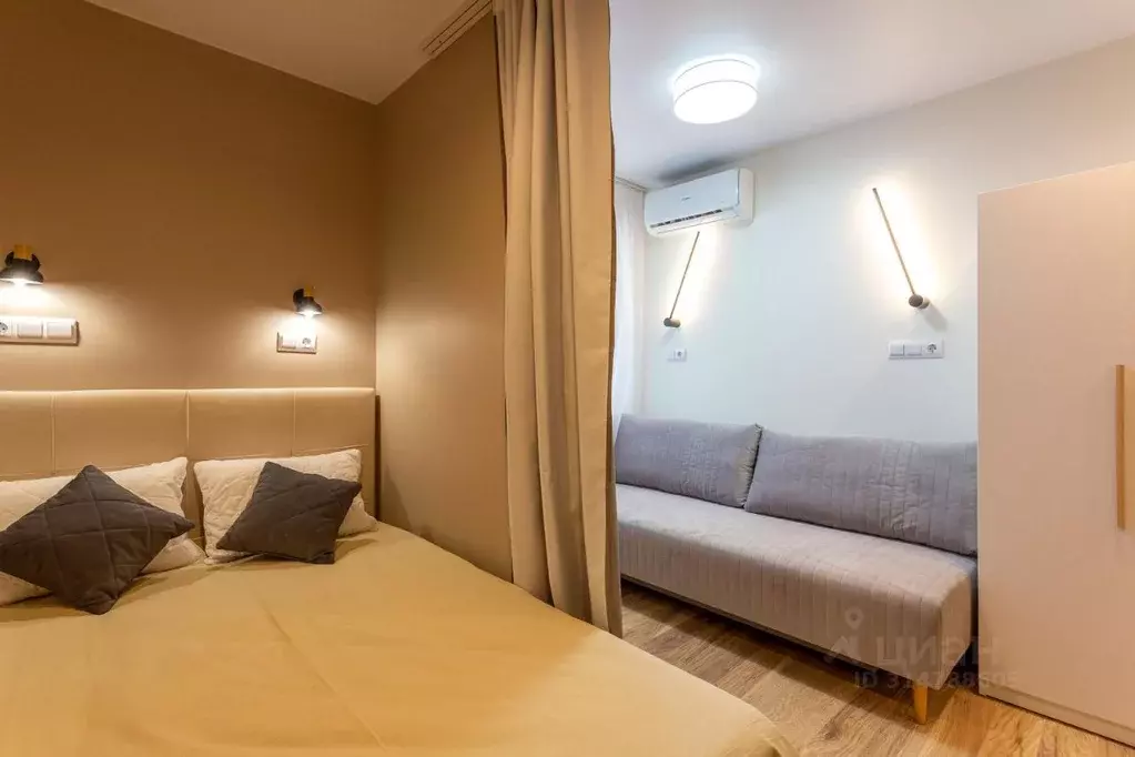 1-к кв. Краснодарский край, Сириус пгт ул. Акаций, 34к3 (19.0 м) - Фото 0