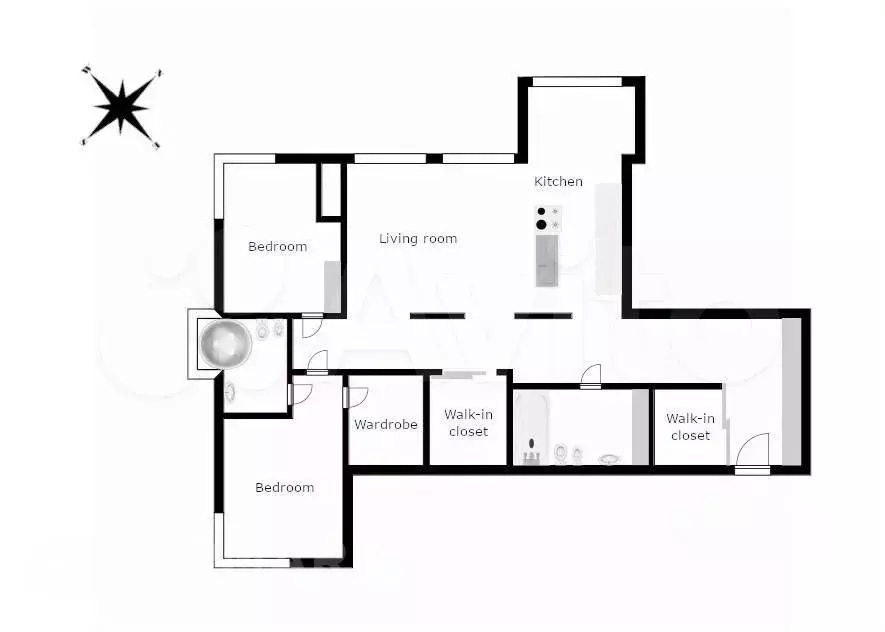 3-к. квартира, 150 м, 26/47 эт. - Фото 0