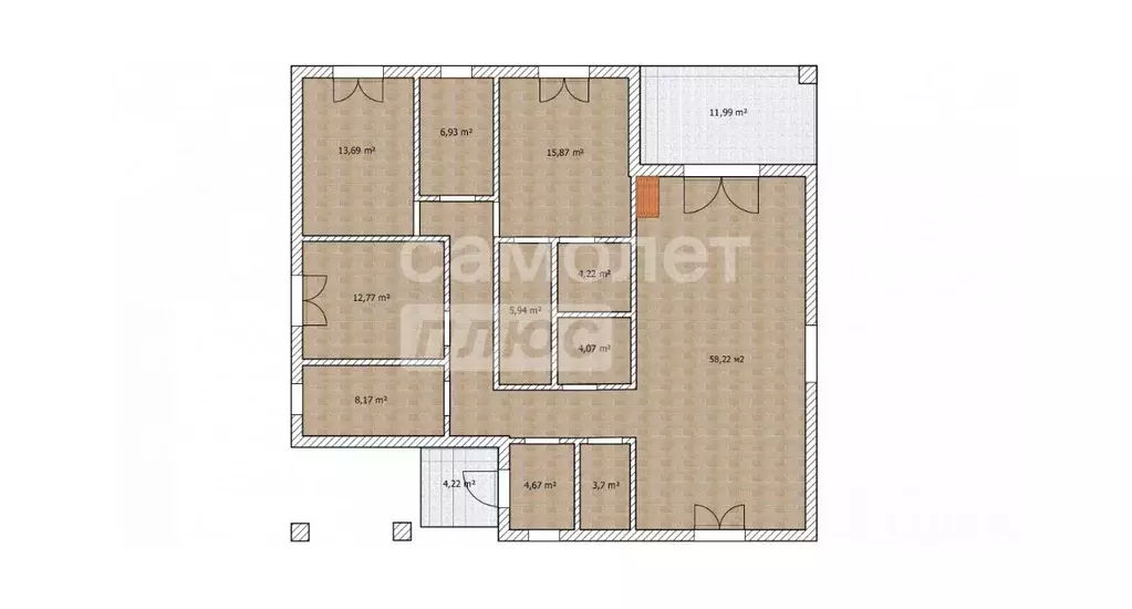 Дом в Калининградская область, Гурьевский муниципальный округ, пос. ... - Фото 2