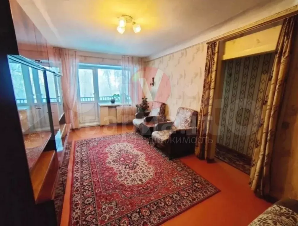 3-к. квартира, 56 м, 4/5 эт. - Фото 1
