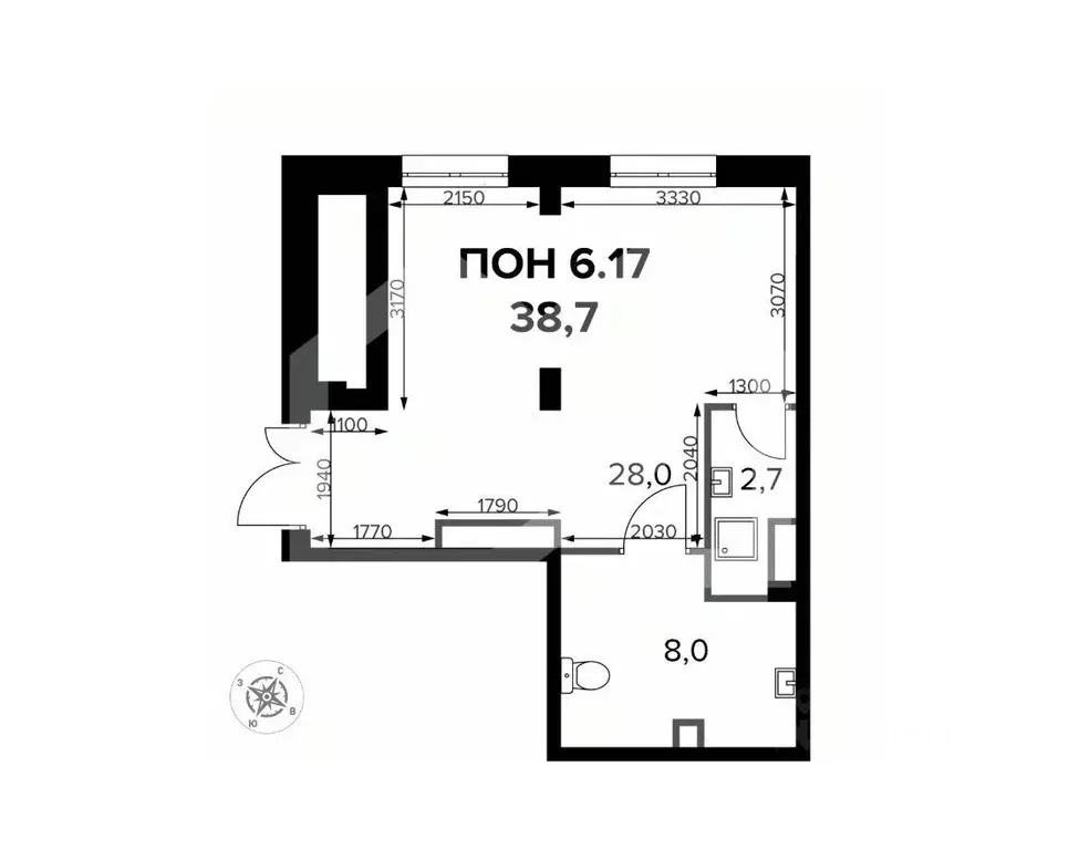 Помещение свободного назначения в Московская область, Ленинский ... - Фото 2