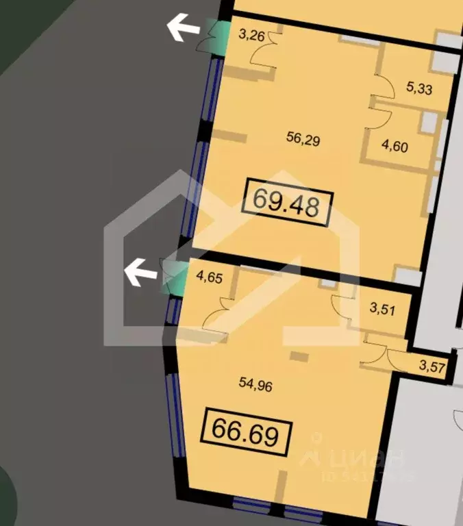 Помещение свободного назначения в Московская область, Химки Планерный ... - Фото 2