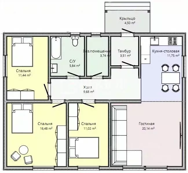Дом в Ярославская область, Ярославль ул. 8 Марта, 32 (116 м) - Фото 2