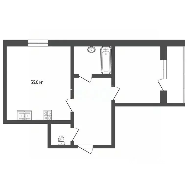 2-к кв. Ярославская область, Ярославль ул. Спасская, 2 (58.5 м) - Фото 2