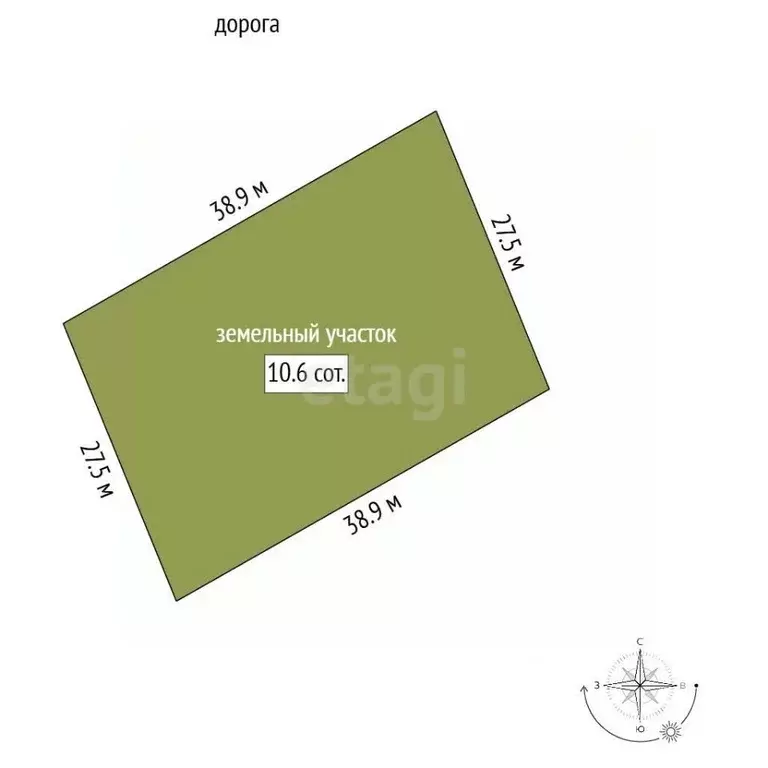 Участок в Мордовия, Кочкуровский район, с. Новая Пырма ул. Сосновая ... - Фото 1