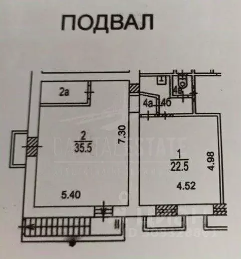 Помещение свободного назначения в Москва Звенигородское ш., 3АС1 (69 ... - Фото 1