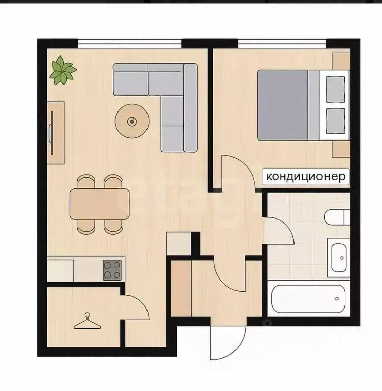 1-к кв. Краснодарский край, Сочи городской округ, с. Орел-Изумруд ул. ... - Фото 2
