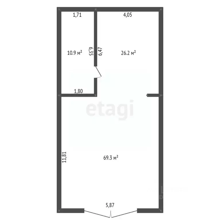 Склад в Амурская область, Тында Киевская ул., 27А (106 м) - Фото 2