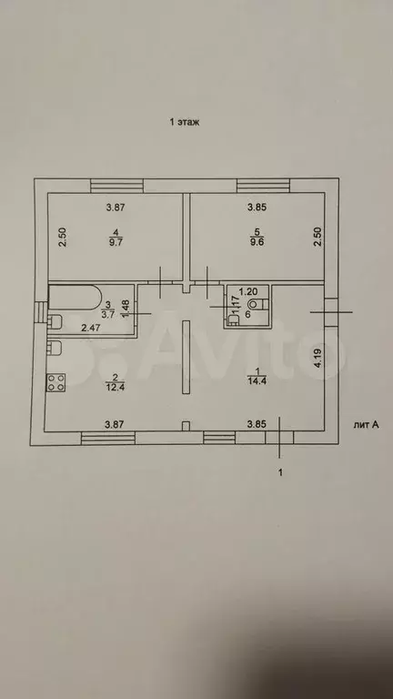 Дом 52 м на участке 3,5 сот. - Фото 0