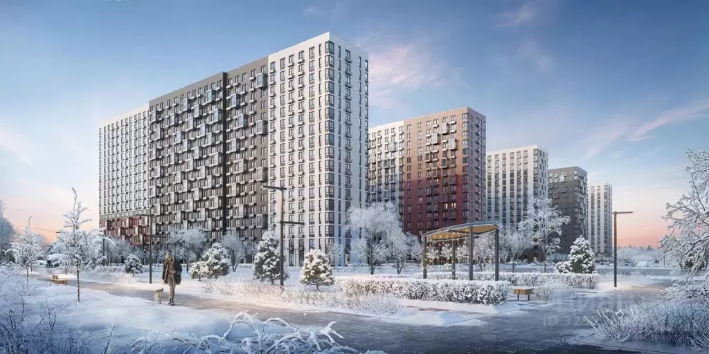 2-к кв. Московская область, Ленинский городской округ, Мисайлово пгт, ... - Фото 2