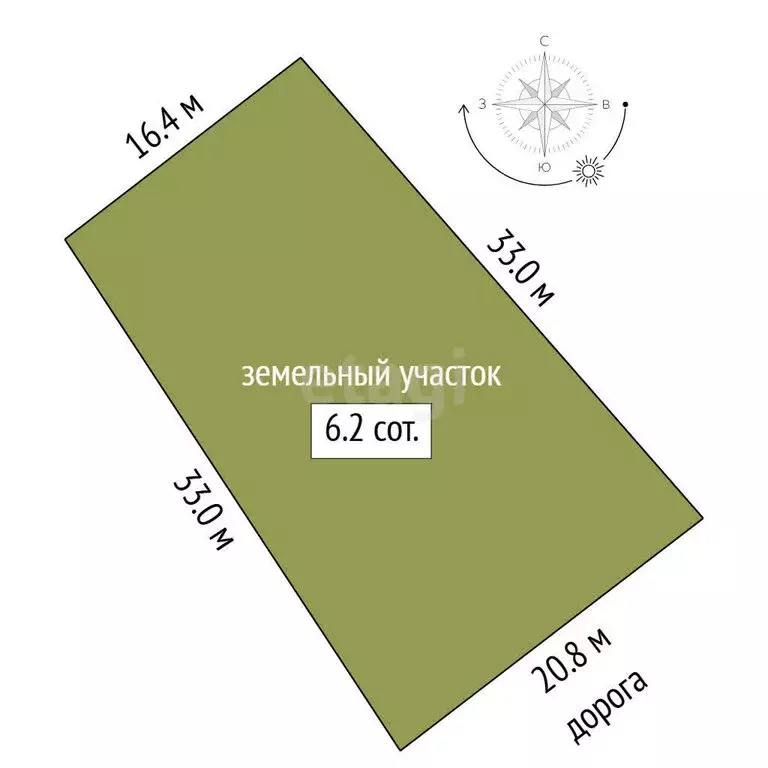 Участок в Тюмень, территория СОСН Судостроитель (6.1 м) - Фото 1