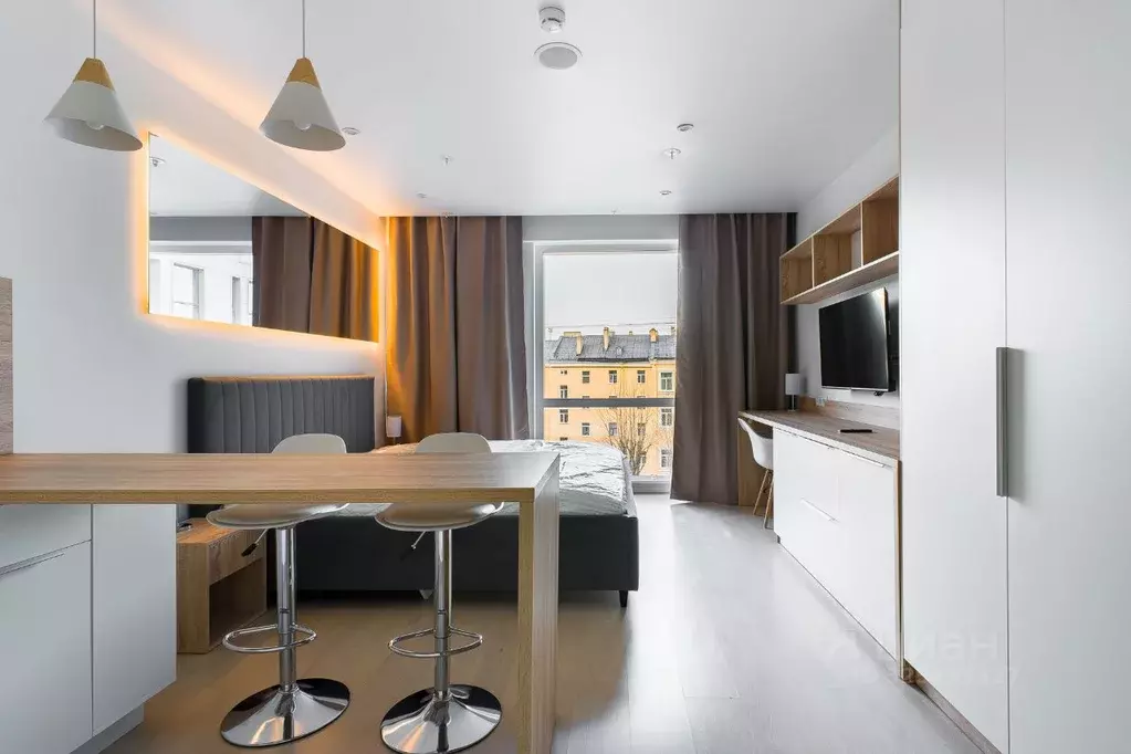 Студия Санкт-Петербург Социалистическая ул., 21 (26.3 м) - Фото 2