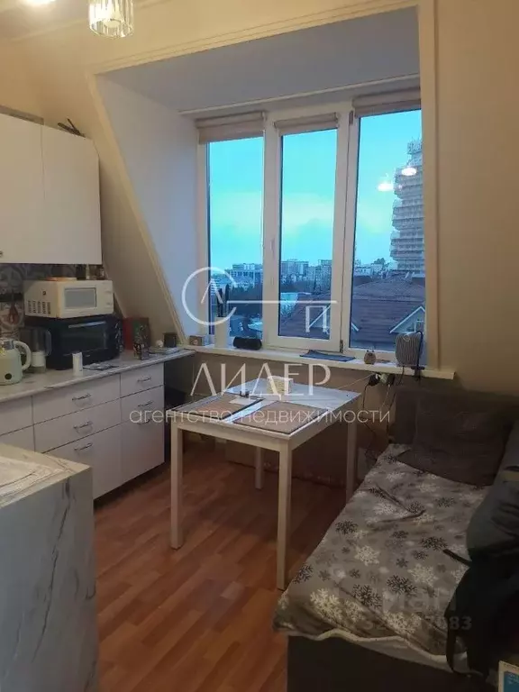 Студия Краснодарский край, Сочи Мамайка мкр, ул. Фадеева, 32 (25.6 м) - Фото 1