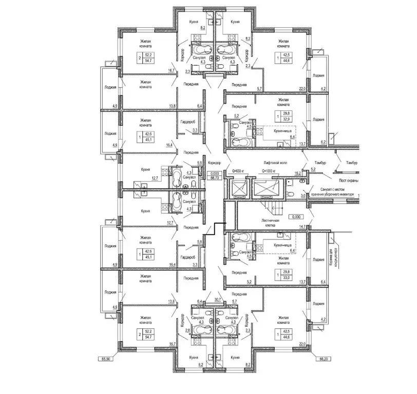 1-к кв. Приморский край, Артем ул. Кирова, 78Бк2 (44.6 м) - Фото 2