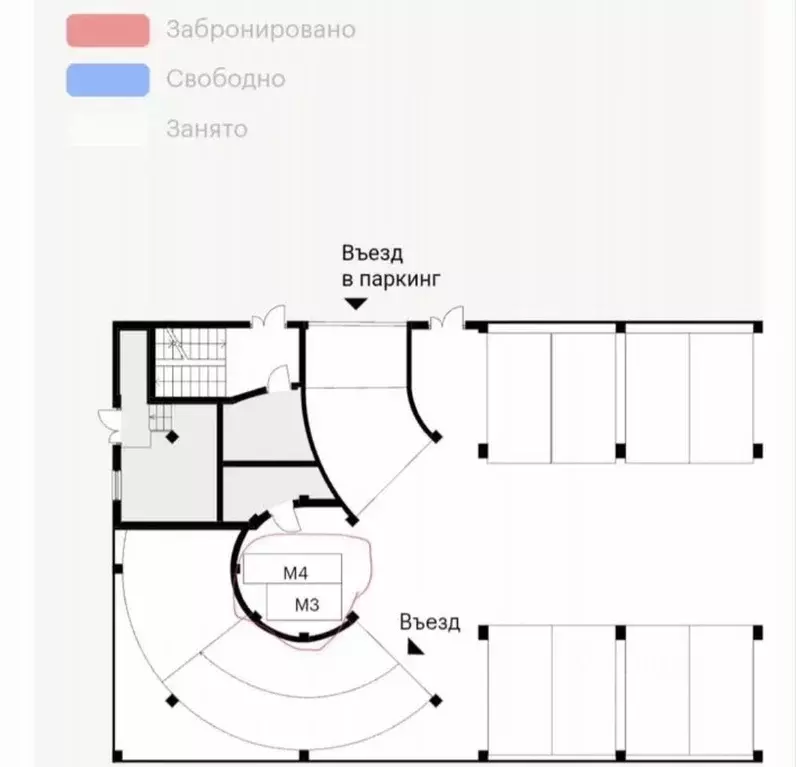Гараж в Москва Волжский Парк жилой комплекс, 11 (10 м) - Фото 2