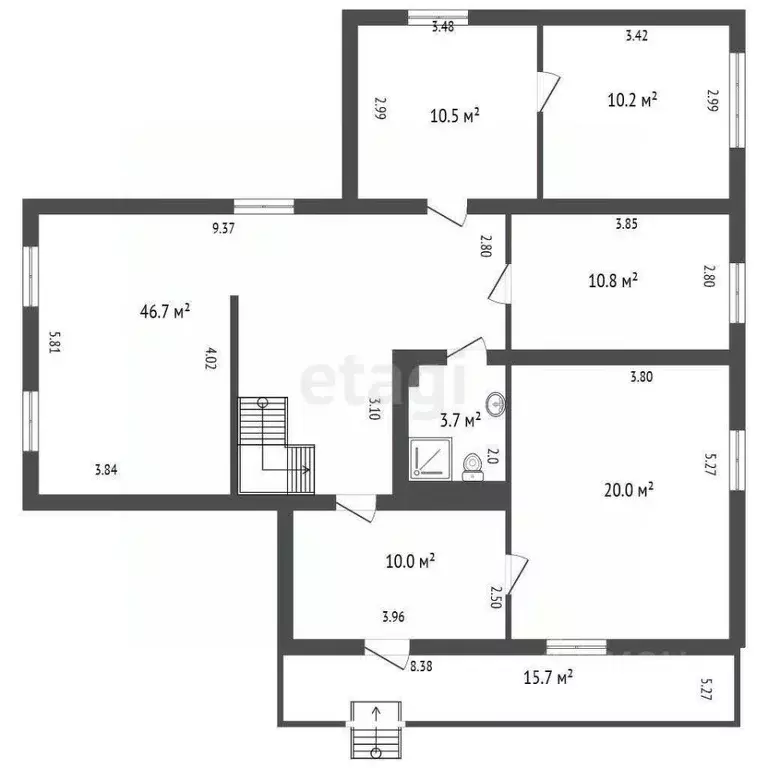 Дом в Санкт-Петербург пос. Парголово, ул. Первого Мая, 26 (200 м) - Фото 2