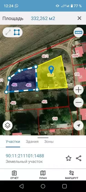 Участок в Крым, Сакский район, Суворовское с/пос, Оазис СНТ 114 (4.6 ... - Фото 2