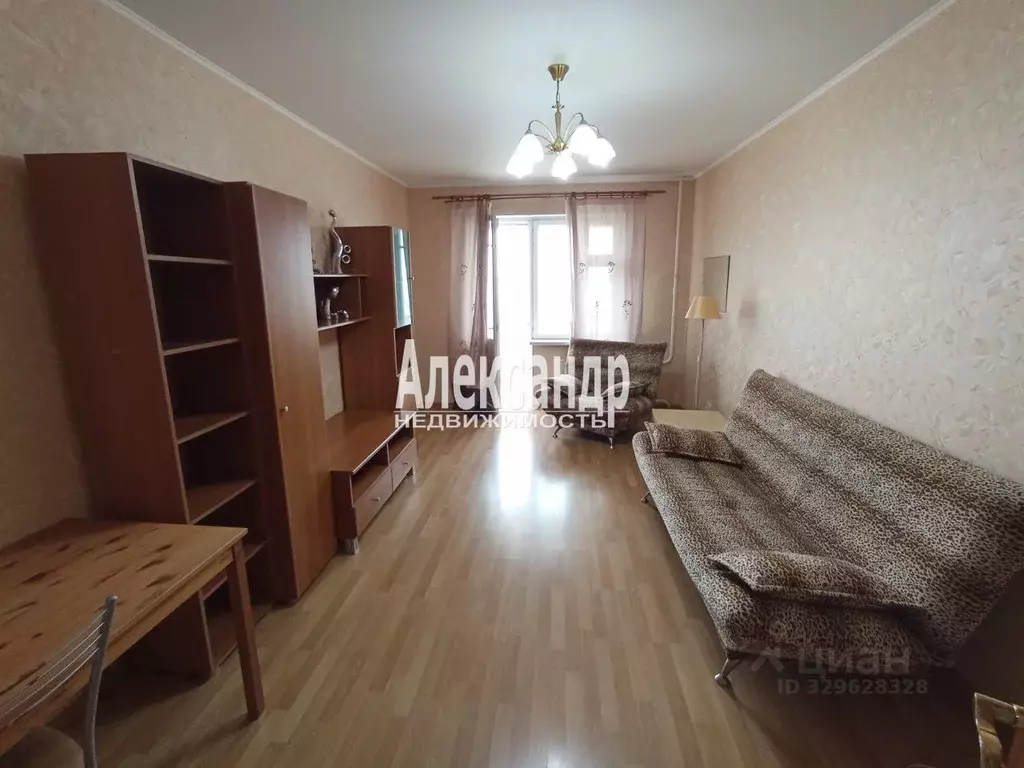 2-к кв. Санкт-Петербург ул. Коллонтай, 17к3 (66.1 м) - Фото 1