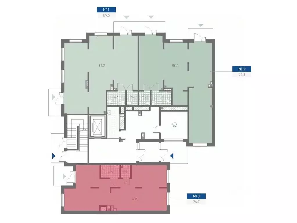 Помещение свободного назначения в Санкт-Петербург пос. Шушары, Пулково ... - Фото 2