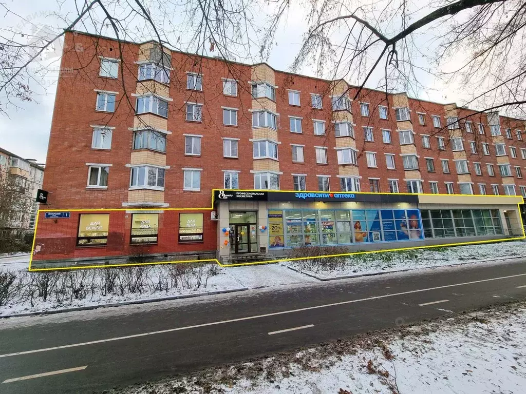 Помещение свободного назначения в Карелия, Петрозаводск Октябрьский ... - Фото 1