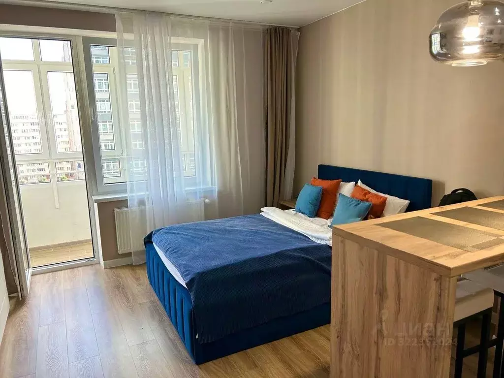 1-к кв. Калининградская область, Калининград Батальная ул. (28.2 м) - Фото 1