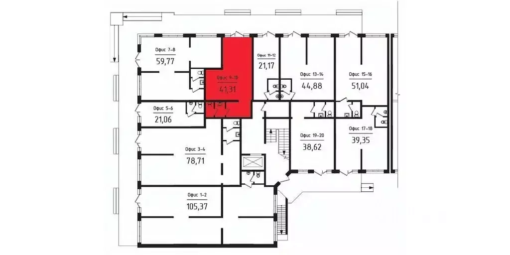 Офис в Адыгея, Майкоп Степная ул. (41 м) - Фото 2