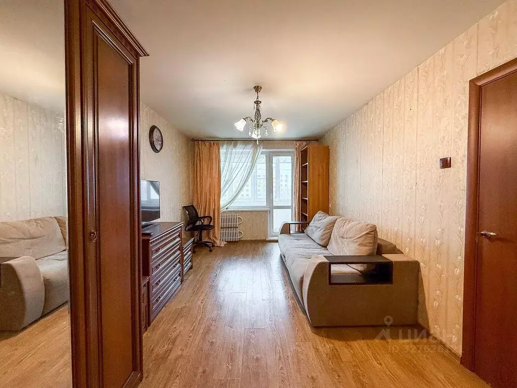 Квартира, 1 комната, 32.5 м - Фото 1