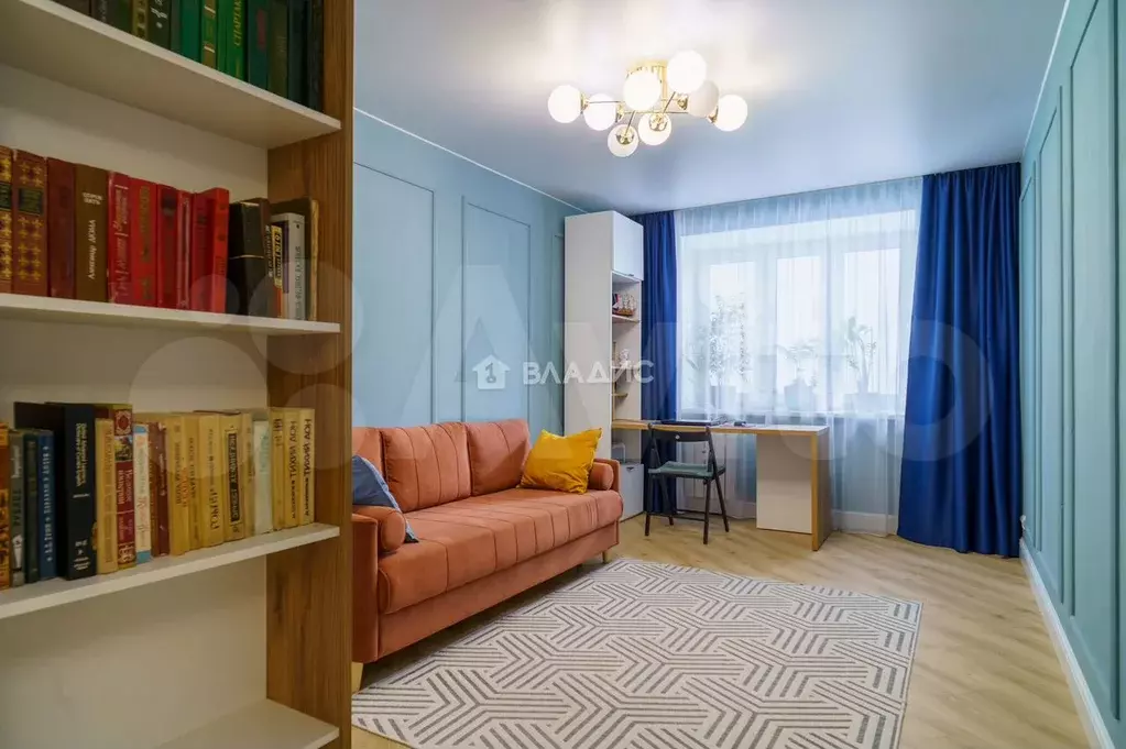 2-к. квартира, 66 м, 4/9 эт. - Фото 1