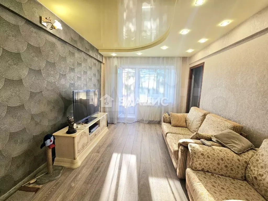 3-к. квартира, 57,4 м, 3/5 эт. - Фото 1