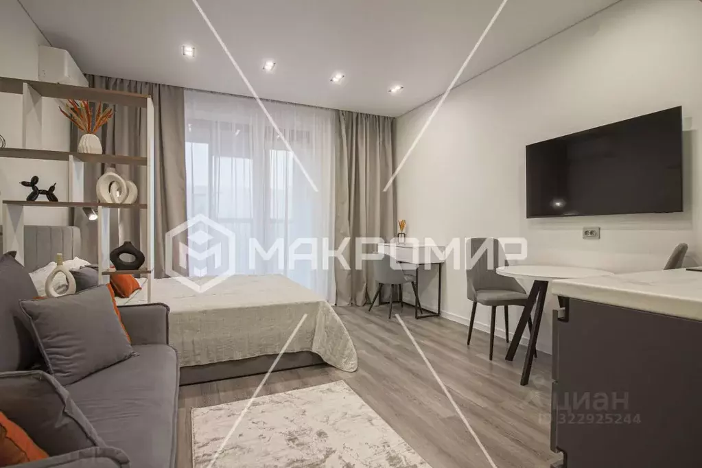 Студия Санкт-Петербург Уральская ул., 25 (30.0 м) - Фото 2