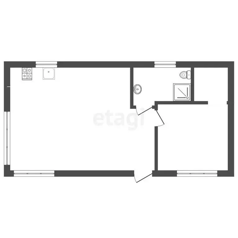 Дом в Орджоникидзе, СНТ Волна (110 м) - Фото 1