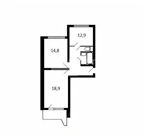 2-к кв. Москва ул. Твардовского, 9К1 (58.1 м) - Фото 2
