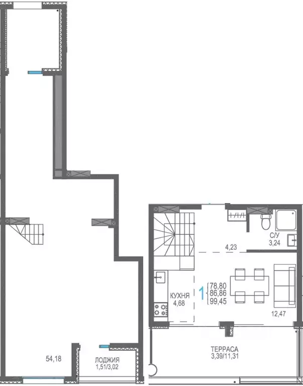 Студия Крым, Сакский район, Лесновское с/пос, с. Прибрежное ул. ... - Фото 1