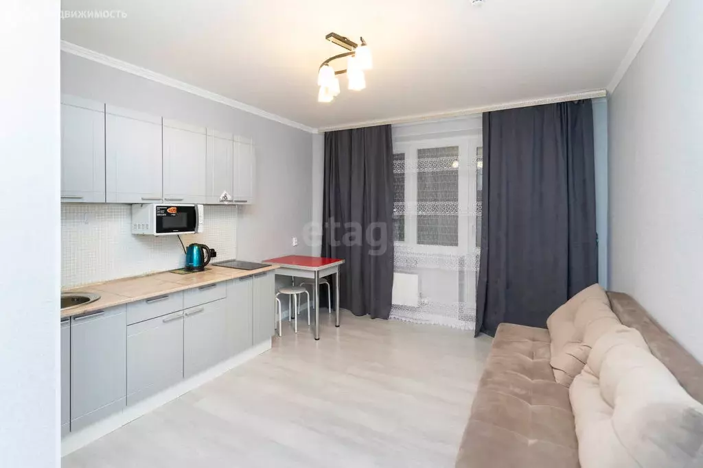 Квартира-студия: Тюмень, улица Валентины Трофимовой, 3 (28.6 м) - Фото 1