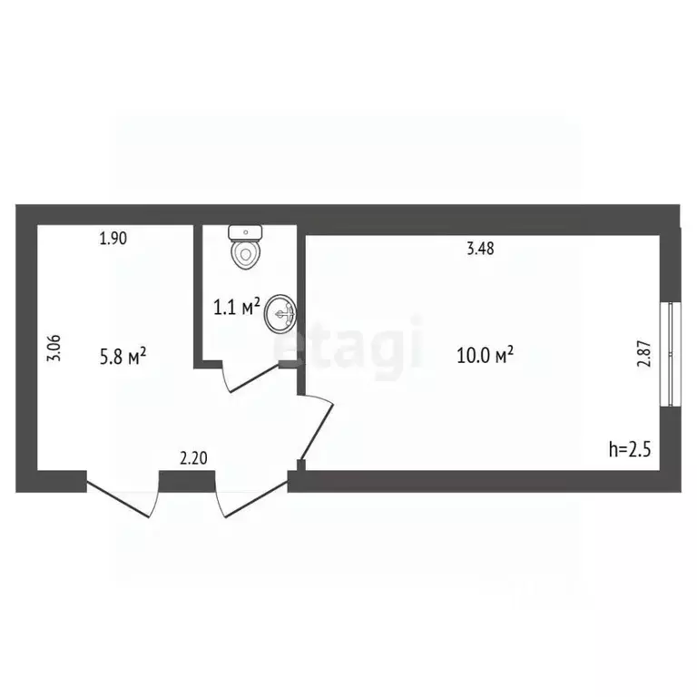 Помещение свободного назначения в Мордовия, Саранск бул. Эрьзи, 18 (13 ... - Фото 2