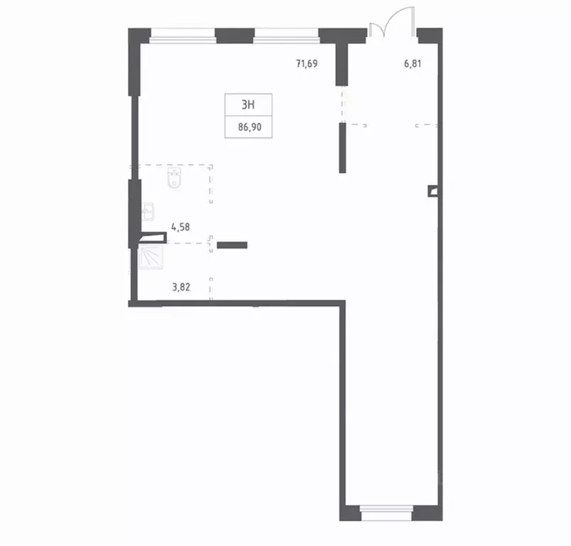 Помещение свободного назначения в Ленинградская область, Мурино ... - Фото 2