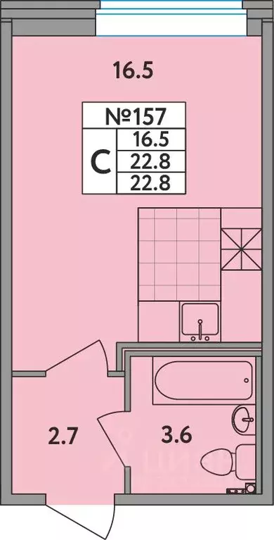 Студия Ленинградская область, Всеволожский район, д. Новое Девяткино ... - Фото 1
