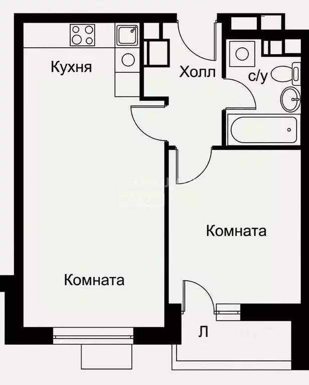 2-к кв. Москва Сосенское поселение, просп. Куприна, 40к1 (45.0 м) - Фото 2