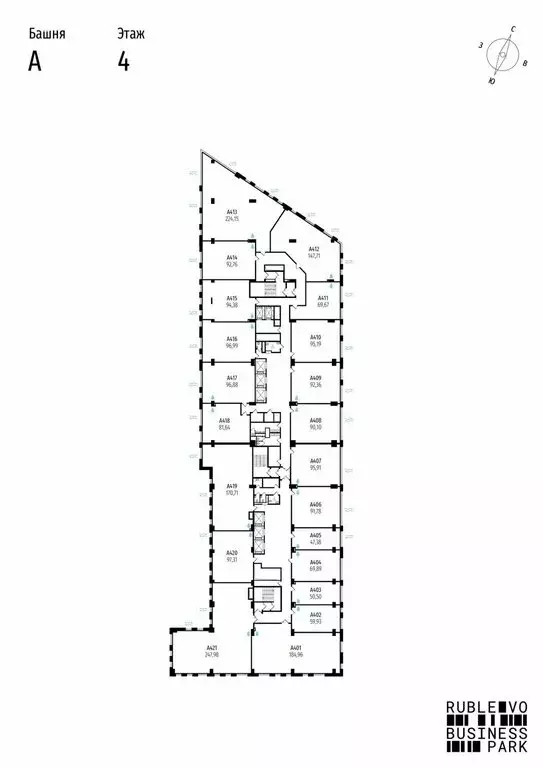 Офис (91.78 м) - Фото 2