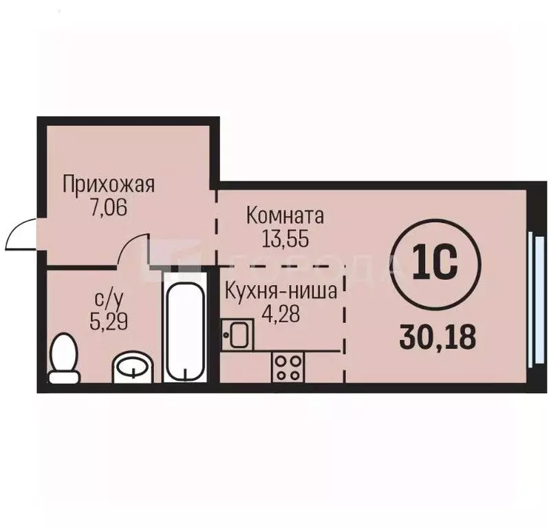 Студия Алтайский край, Барнаул городской округ, Южный рп тракт Южный, ... - Фото 1